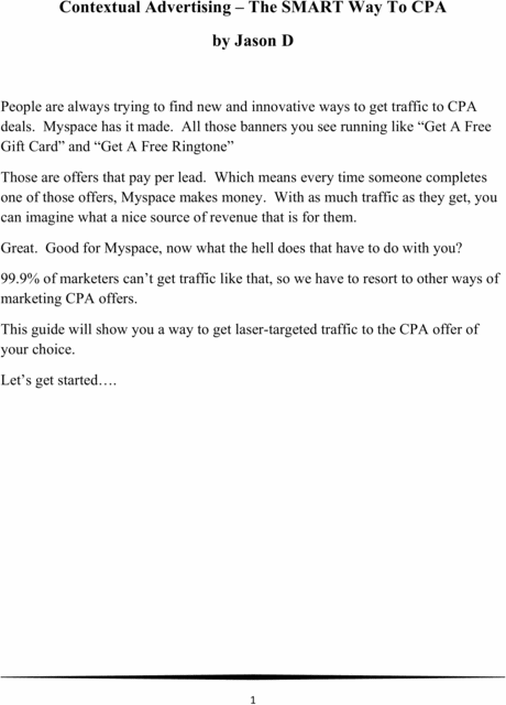 Product picture targeted trafic for your CPA offer